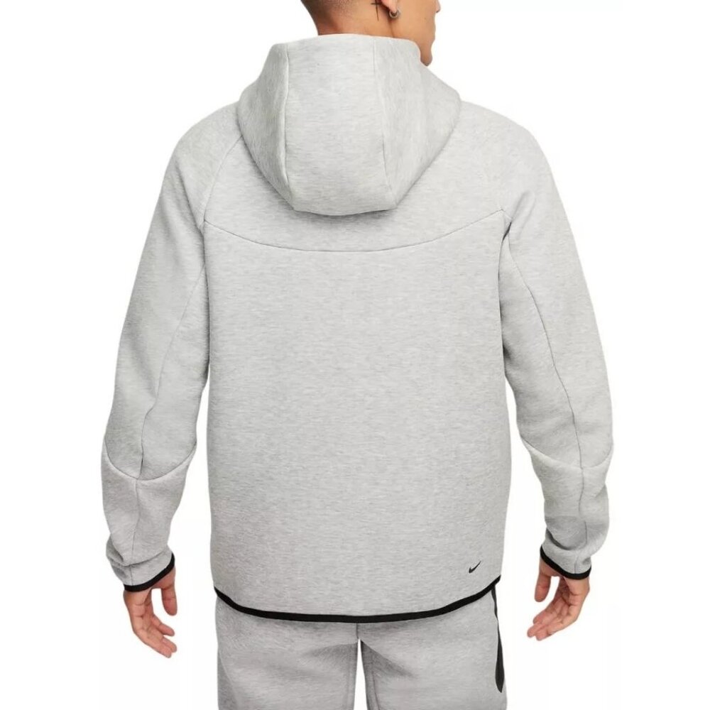 Nike Men's Tech Fleece Windrunner Hoodie Full Zip Grey Size XL NEW WITH TAGS! - Picture 2 of 6